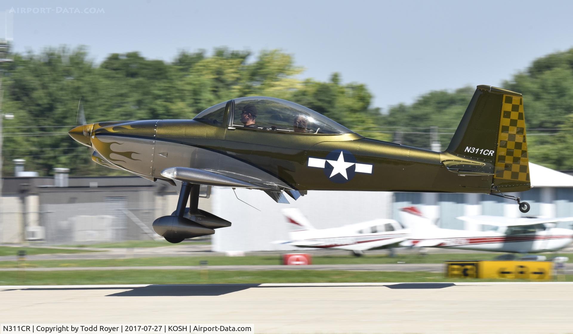 N311CR, 2014 Vans RV- 8 C/N 82311, Airventure 2017