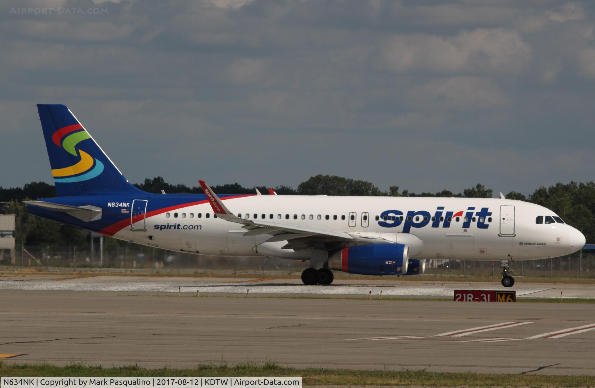 N634NK, 2014 Airbus A320-232 C/N 6370, Airbus A320