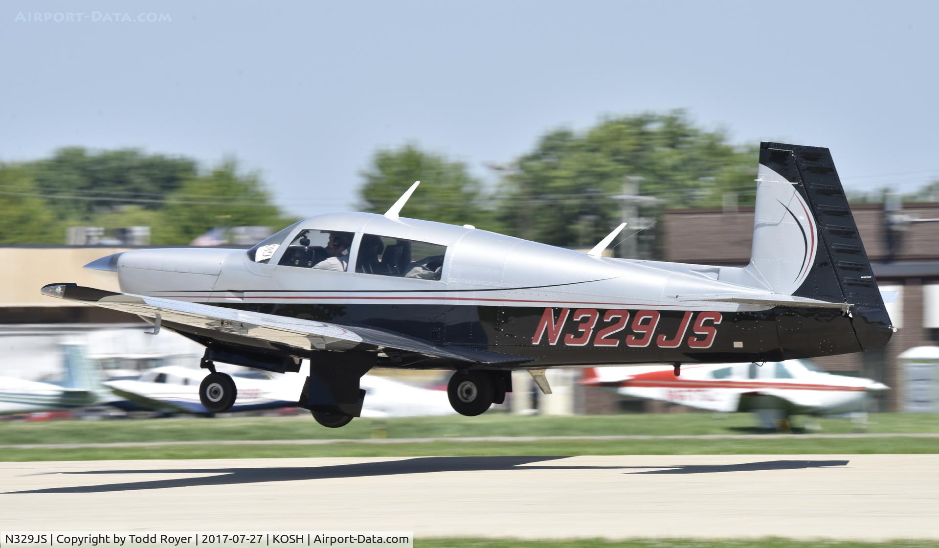N329JS, 1979 Mooney M20K C/N 25-0236, Airventure 2017