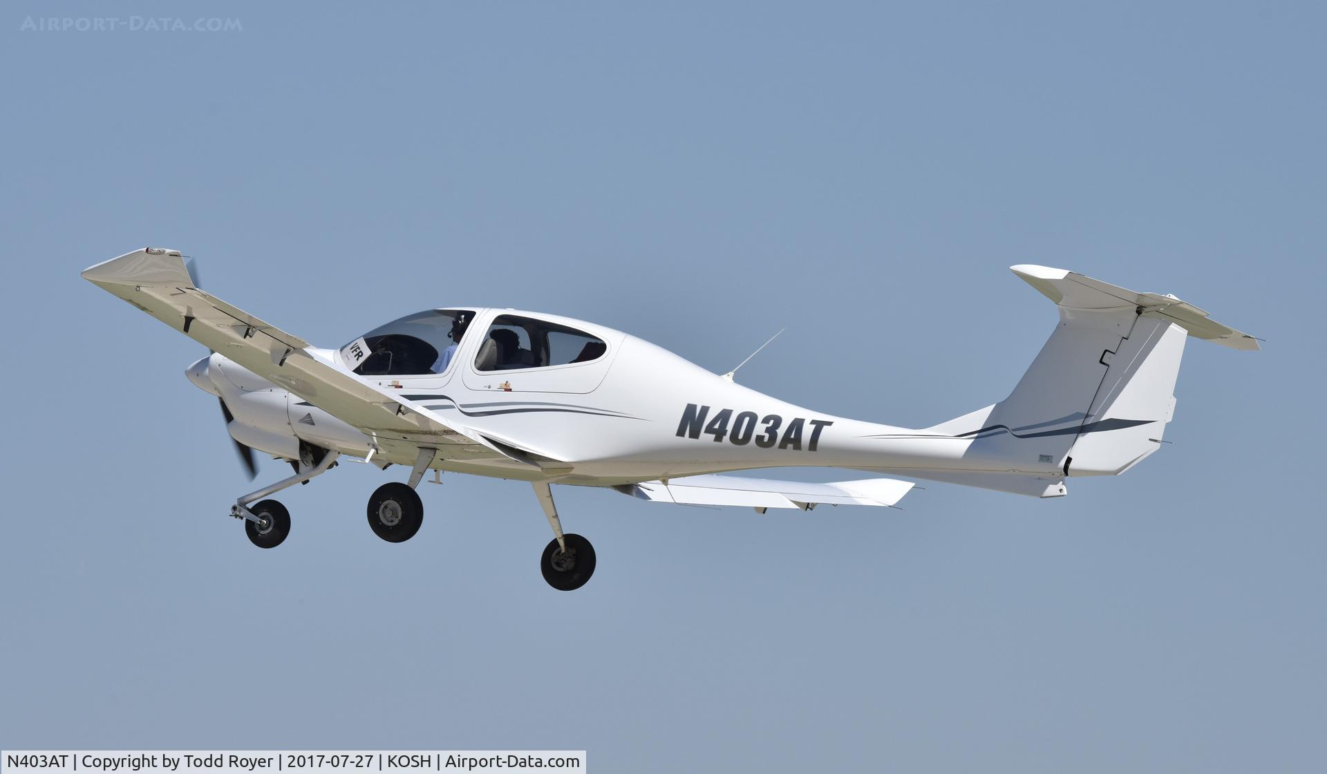 N403AT, 2005 Diamond DA-40F Diamond Star C/N 40.FC004, Airventure 2017