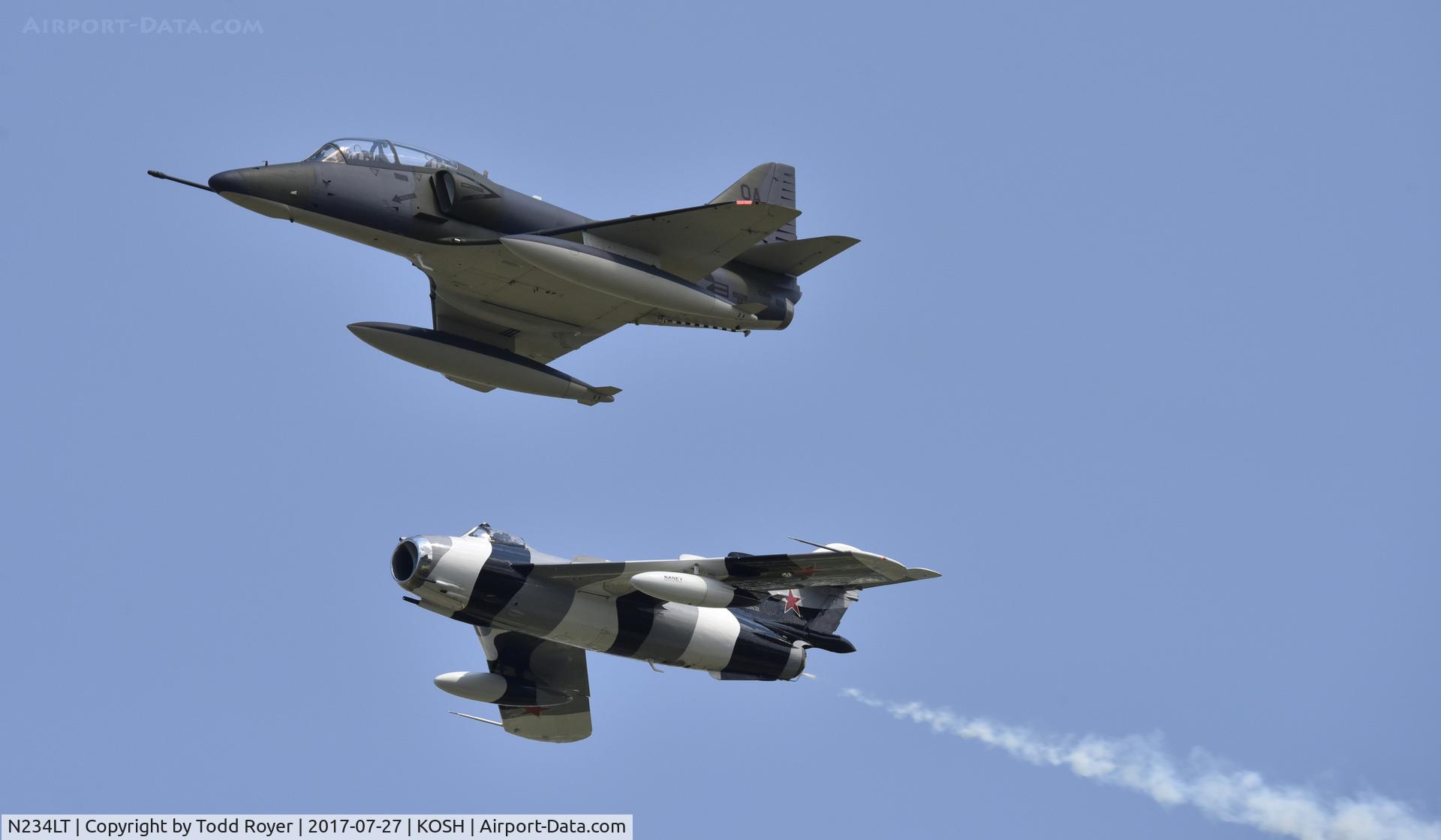 N234LT, Douglas TA-4J Skyhawk C/N 14178, Airventure 2017