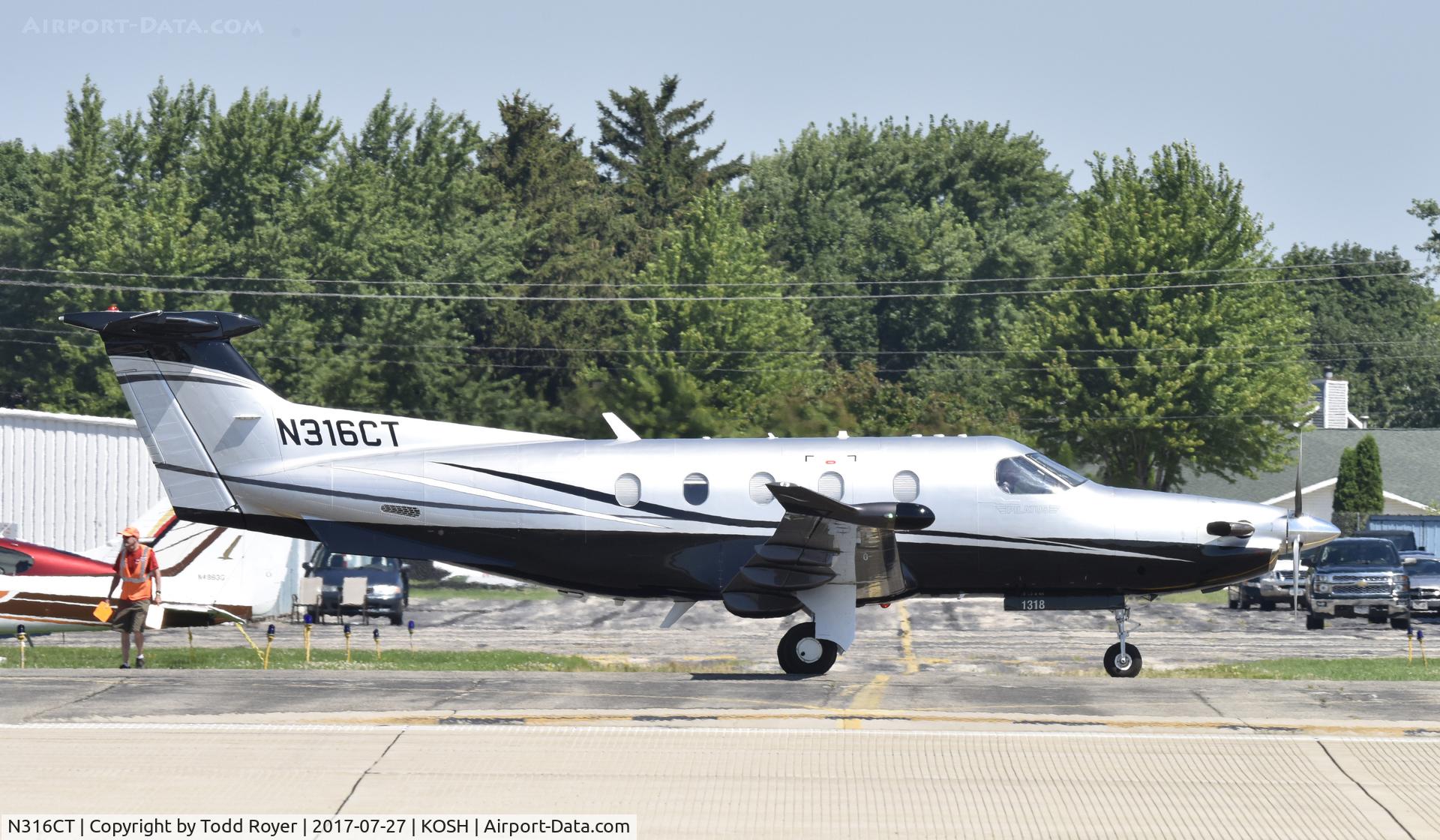 N316CT, 2011 Pilatus PC-12/47E C/N 1318, Airventure 2017