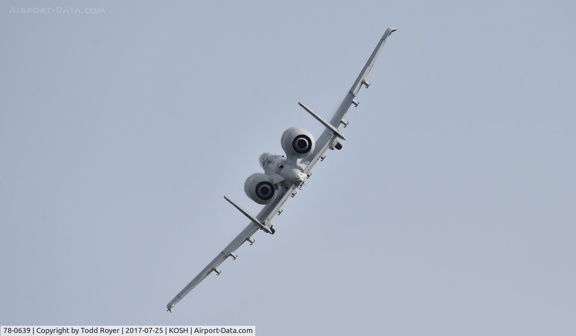 78-0639, 1978 Fairchild Republic A-10C Thunderbolt II C/N A10-0259, Airventure 2017