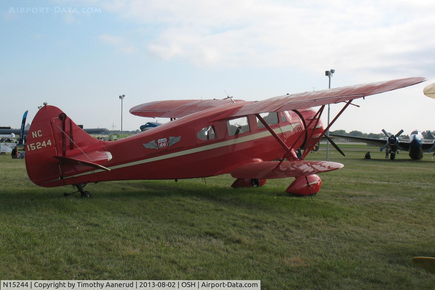 N15244, 1935 Waco YOC C/N 4327, 1935 Waco YOC, c/n: 4327