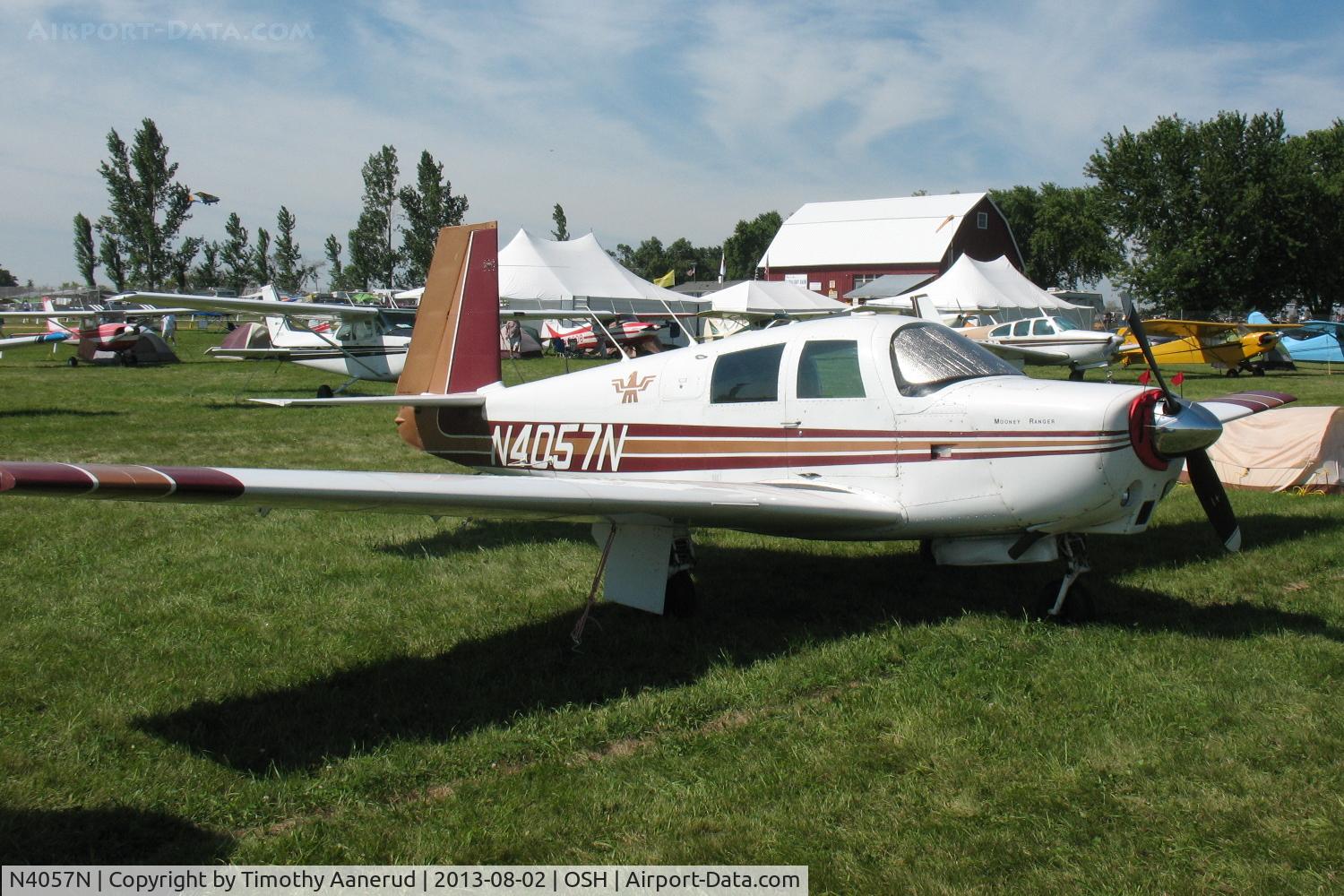 N4057N, 1968 Mooney M20C Ranger C/N 680027, 1968 Mooney M20C, c/n: 680027