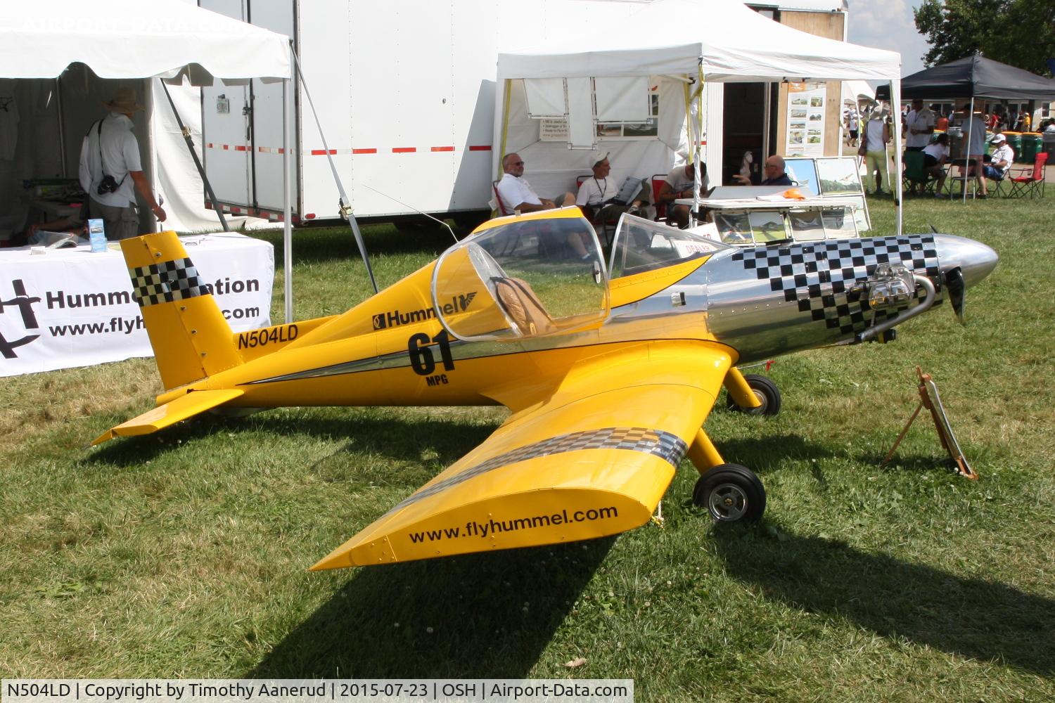 N504LD, 2003 Hummel Hummel Bird C/N 3496P, 2003 Hummel Hummel Bird, c/n: 3496P