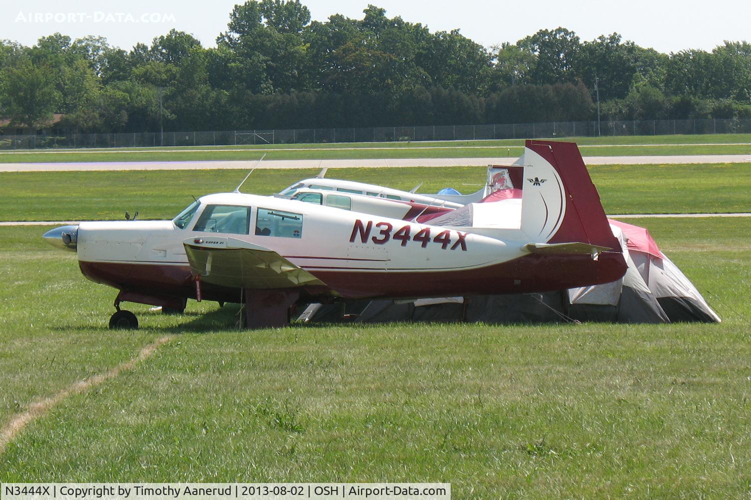 N3444X, 1966 Mooney M20E C/N 1132, 1966 Mooney M20E, c/n: 1132