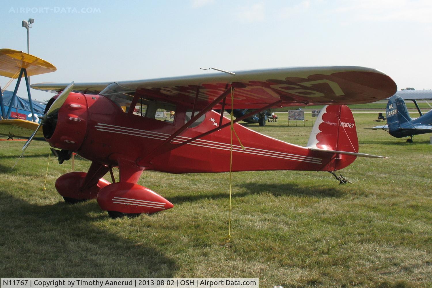 N11767, 1935 Monocoupe 90A C/N A696, 1935 Monocoupe 90A, c/n: A696