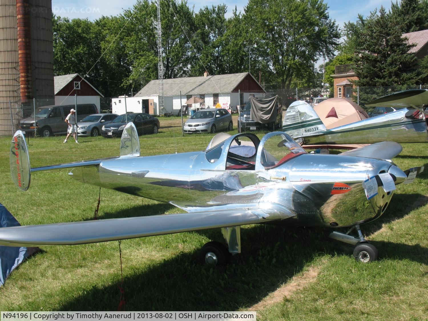 N94196, 1946 Erco 415D Ercoupe C/N 1519, 1946 Engineering & Research Ercoupe 415-D, c/n: 1519