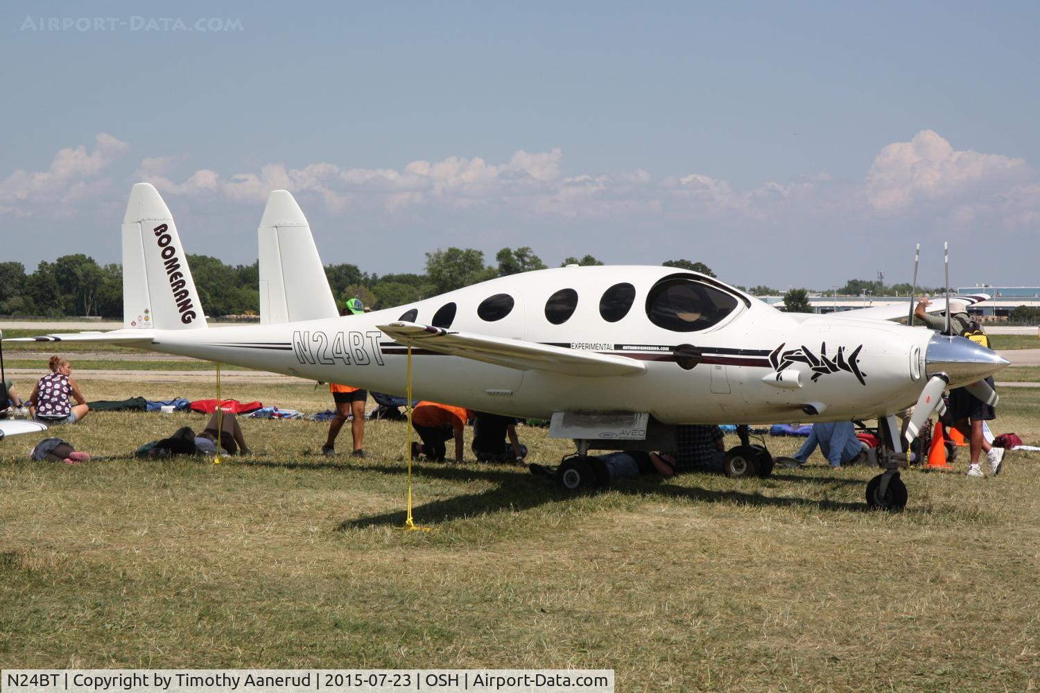 N24BT, 1996 Rutan Boomerang 202 C/N 001, 1996 Rutan Boomerang 202, c/n: 001