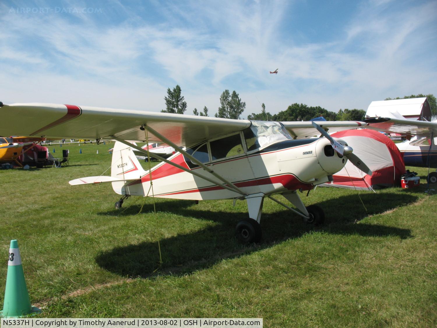 N5337H, 1949 Piper PA-16 Clipper C/N 16-143, 1949 Piper PA-16, c/n: 16-143