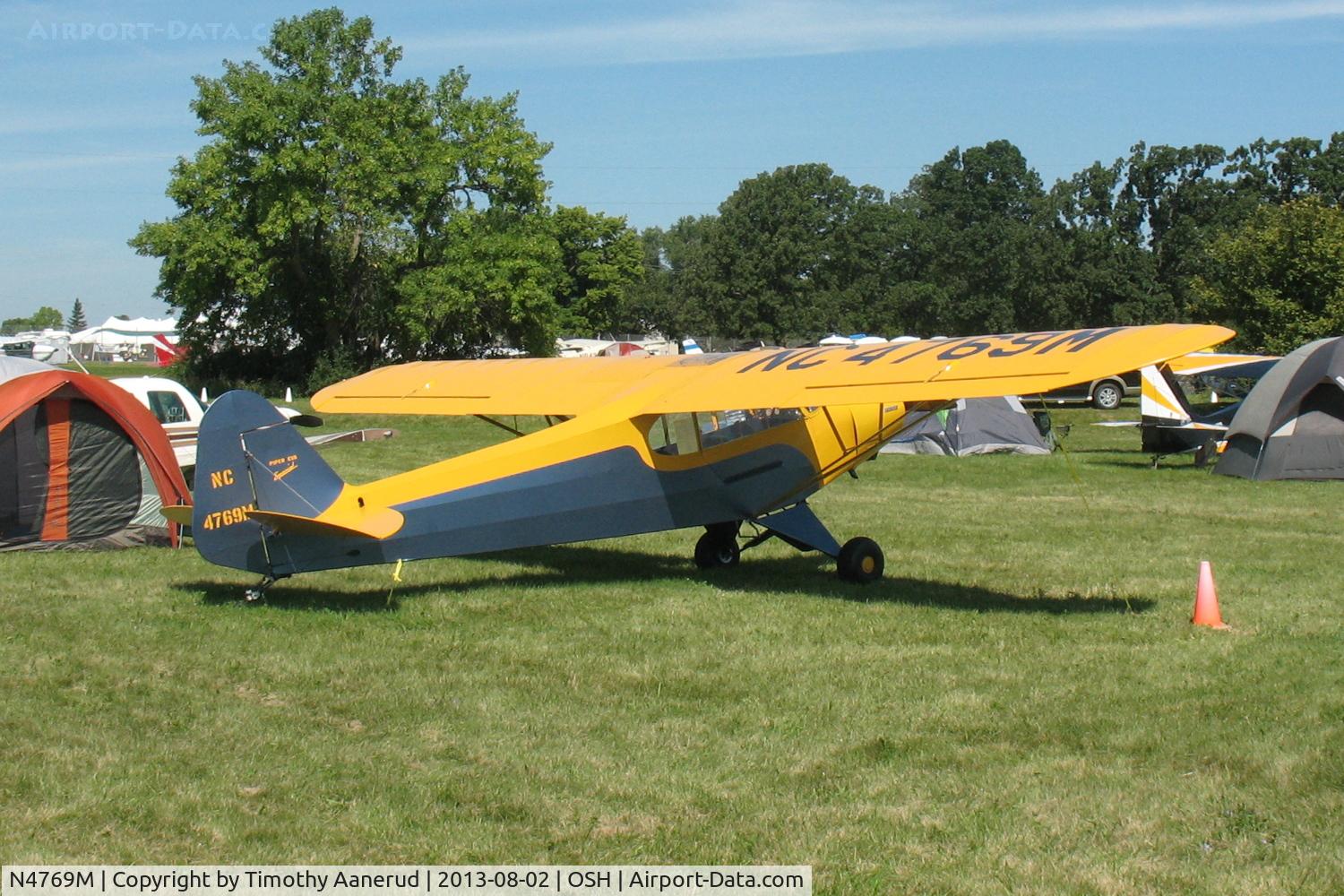 N4769M, 1947 Piper PA-11 Cub Special C/N 11-284, 1947 Piper PA-11, c/n: 11-284