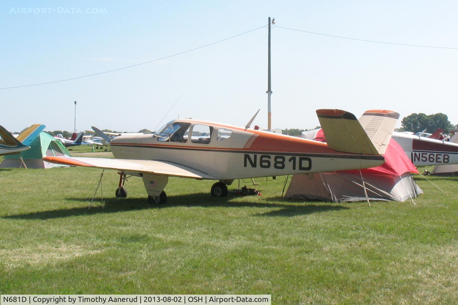 N681D, 1951 Beech C35 Bonanza C/N D-2955, 1951 Beech C35, c/n: D-2955