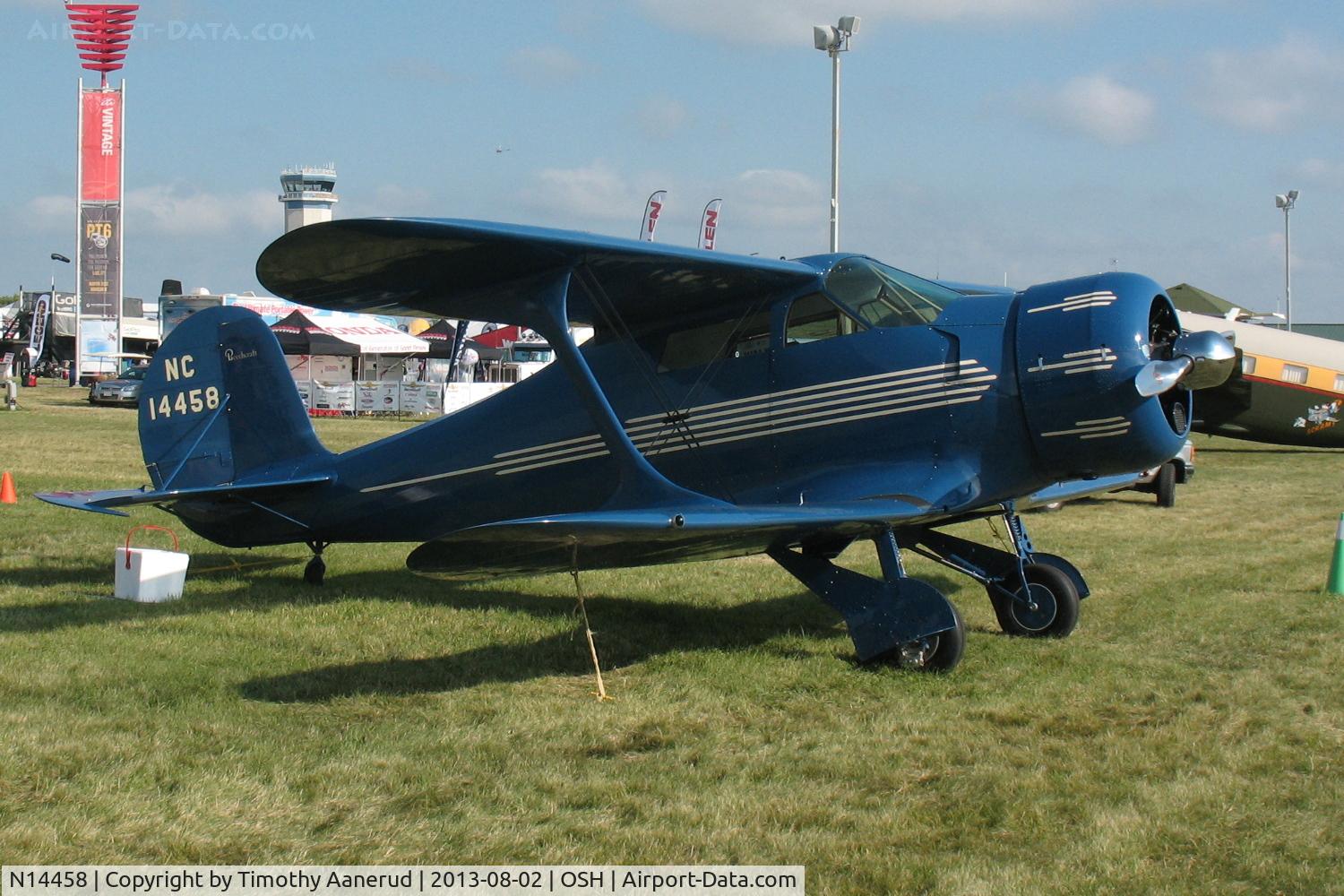 N14458, 1935 Beech B17E C/N B17E-49, 1935 Beech B17E, c/n: B17E-49