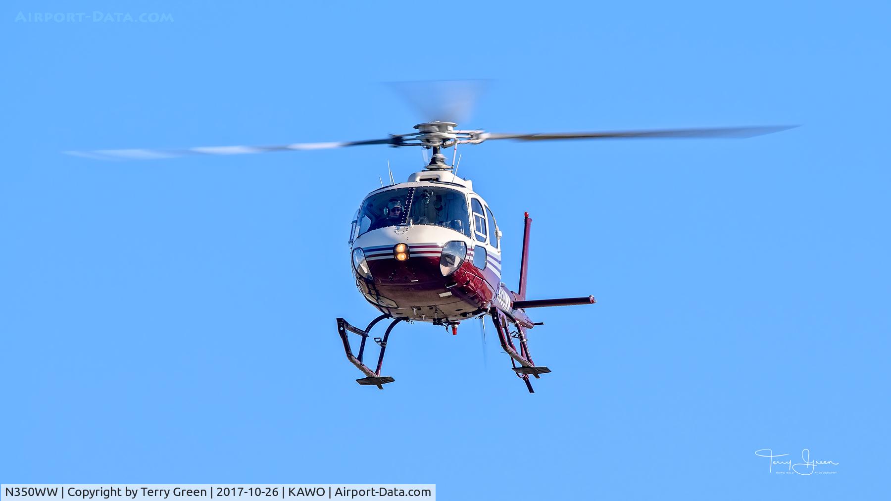 N350WW, 1989 Eurocopter AS-350B-2 Ecureuil Ecureuil C/N 2228, KAWO