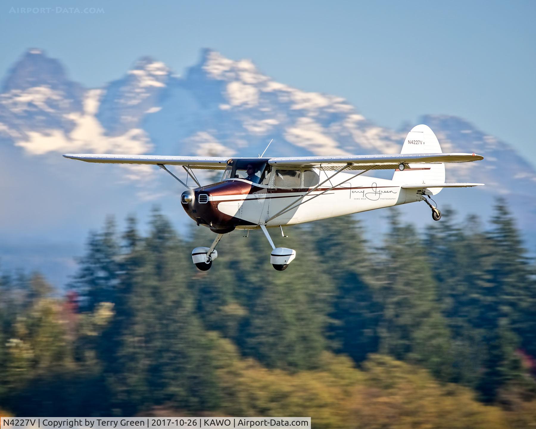 N4227V, 1948 Cessna 170 C/N 18583, KAWO