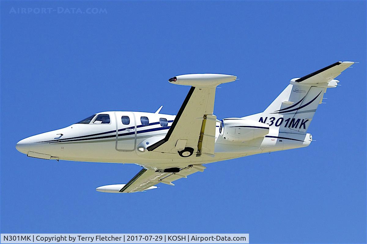N301MK, 2008 Eclipse Aviation Corp EA500 C/N 000214, at 2017 EAA AirVenture at Oshkosh