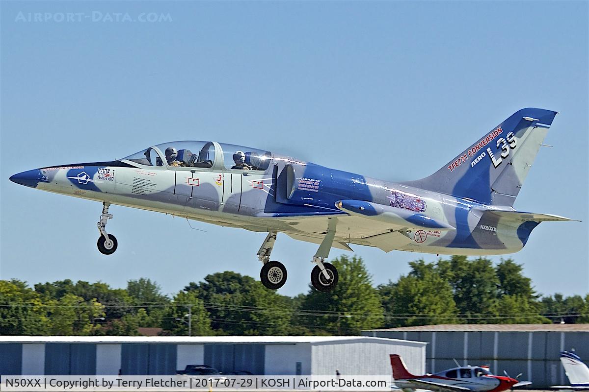 N50XX, 1979 Aero L-39C Albatros C/N 931331, at 2017 EAA AirVenture at Oshkosh