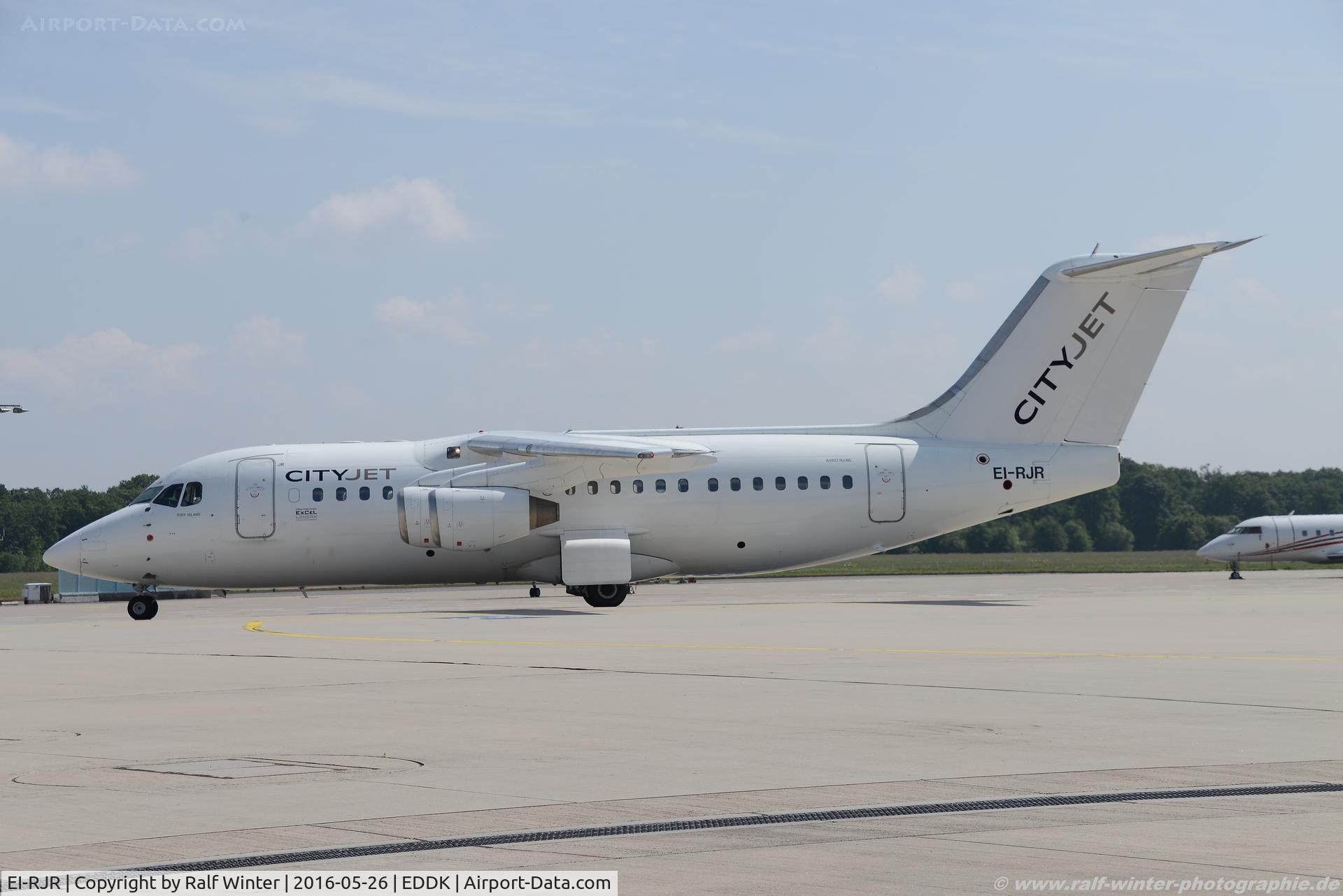 EI-RJR, 2000 British Aerospace Avro 146-RJ85A C/N E2364, British Aerospace BAe Avro RJ-85 - WX BCY CityJet opf Air France 'Tory Island' - E2364 - EI-RJR - 26.05.2016 - CGN