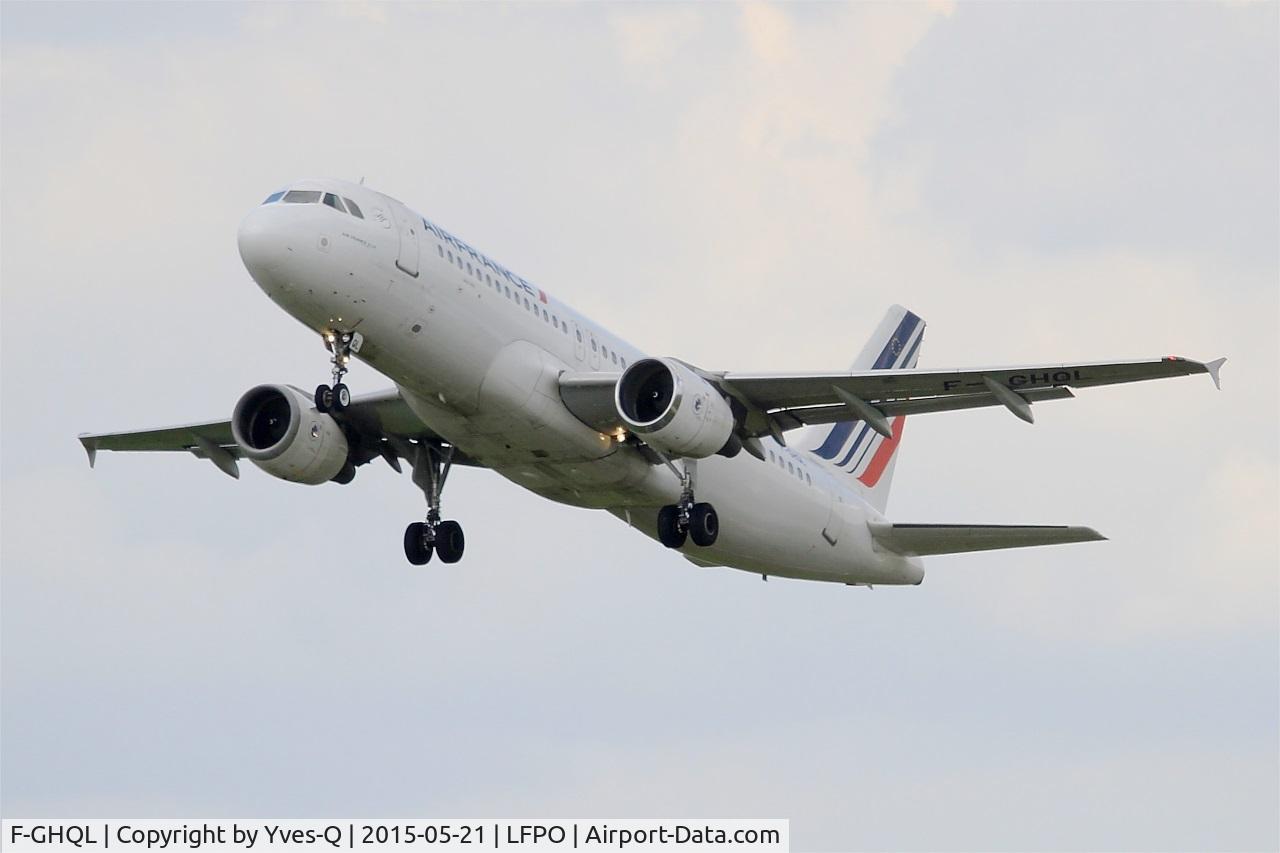 F-GHQL, 1991 Airbus A320-211 C/N 0239, Airbus A320-211, Take off rwy 24, Paris-Orly airport (LFPO-ORY)