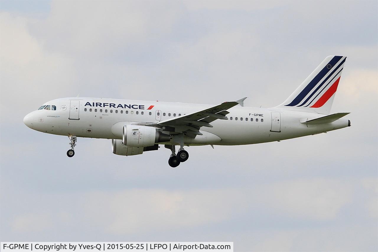 F-GPME, 1996 Airbus A319-113 C/N 625, Airbus A319-113, Short approach Rwy 26, Paris-Orly Airport (LFPO-ORY)