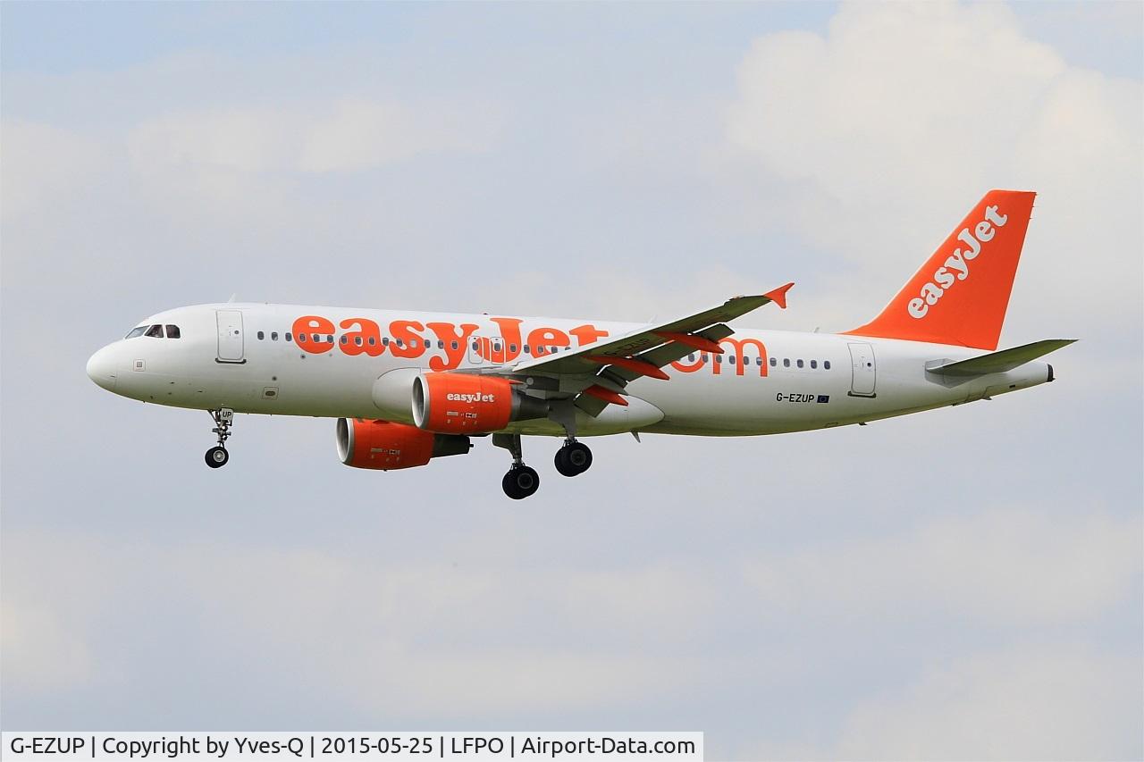 G-EZUP, 2012 Airbus A320-214 C/N 5056, Airbus A320-214, Short approach Rwy 26, Paris-Orly Airport (LFPO-ORY)
