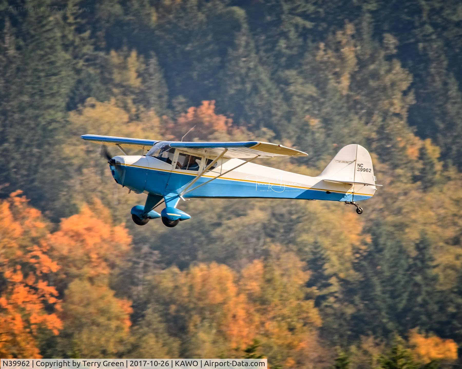 N39962, 1945 Taylorcraft BC12-D C/N 6621, KAWO