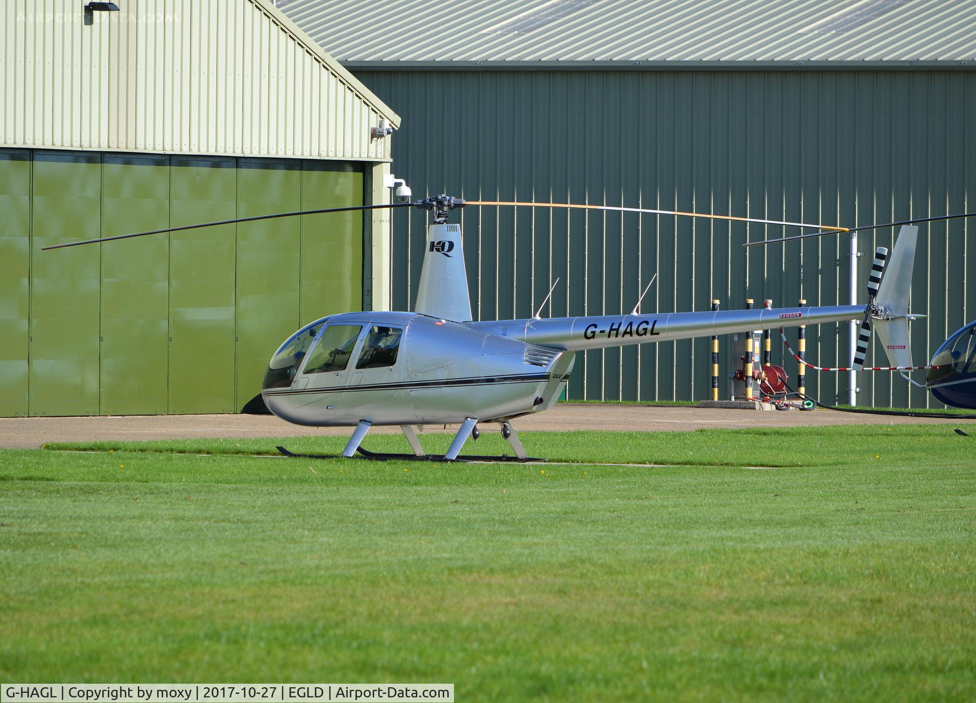 G-HAGL, 2008 Robinson R44 Raven II C/N 12403, Robinson R44 Raven II at Denham.