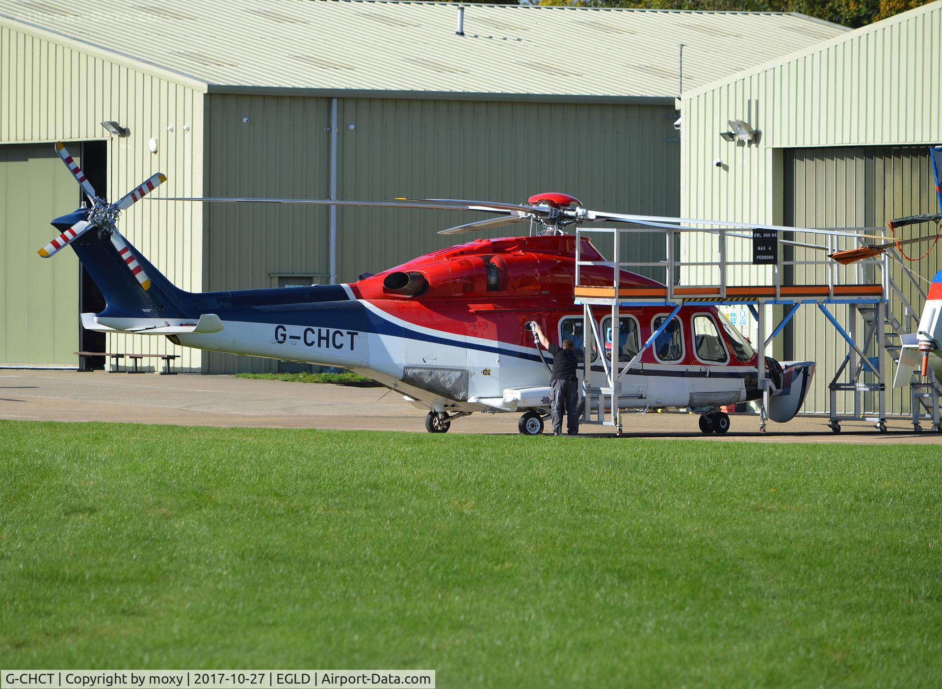 G-CHCT, 2006 Agusta AB-139 C/N 31042, Agusta AB-139 at Denham. Ex PH-TRH