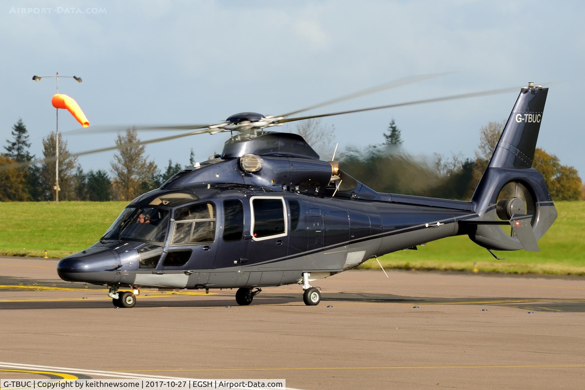 G-TBUC, 2016 Airbus Helicopters EC-155B-1 C/N 7020, First visit to Norwich.