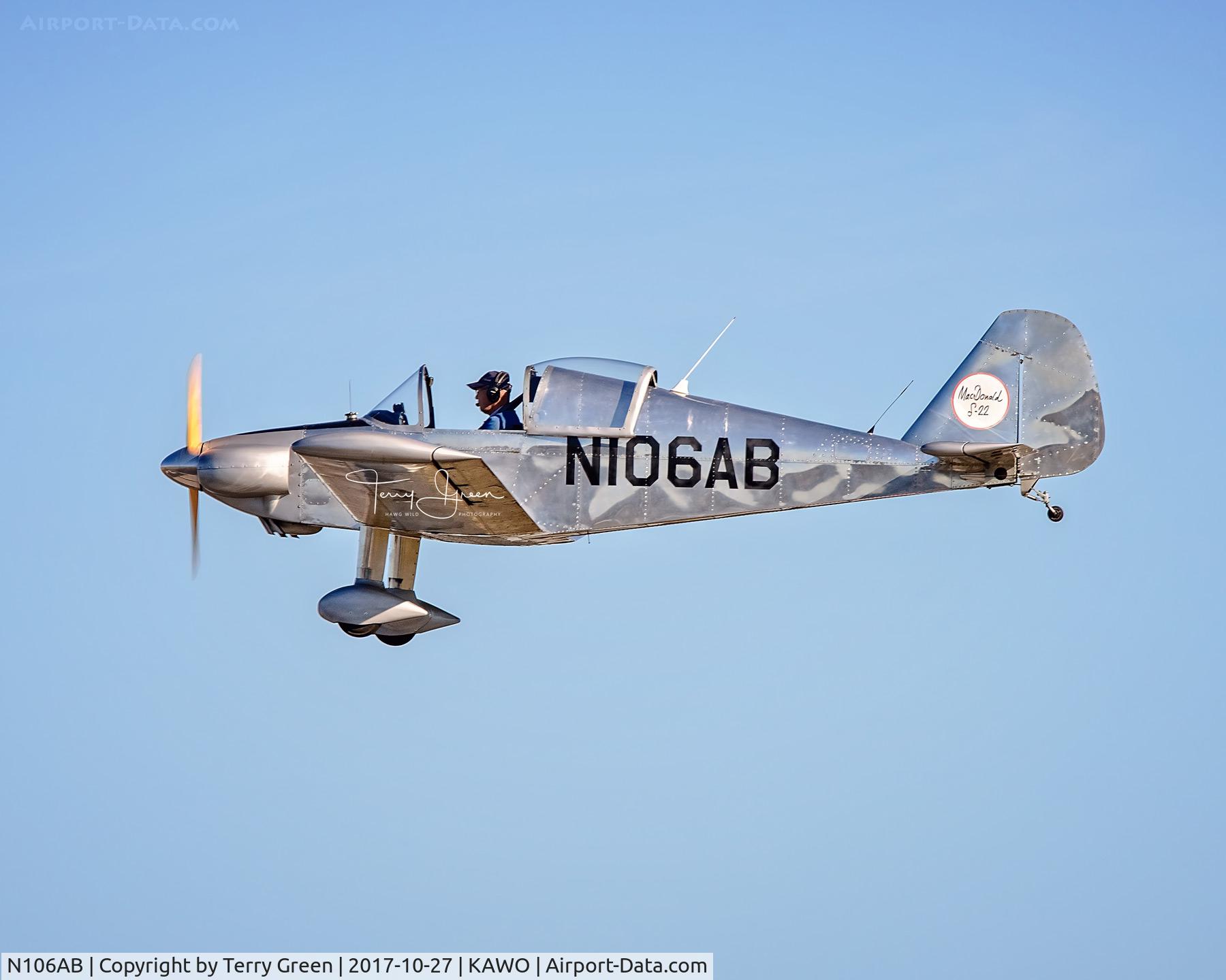 N106AB, 1972 MacDonald S-20 C/N 1, KAWO