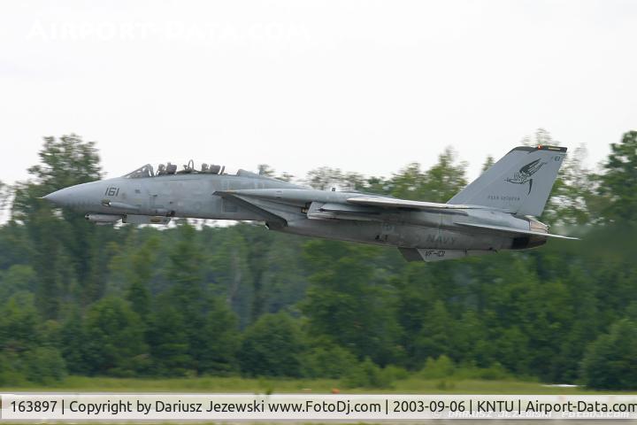 163897, Grumman F-14D Tomcat C/N 607/D-12, F-14D Tomcat 163897 AD-161 from VF-101 'Grim Rippers' NAS Oceana, VA