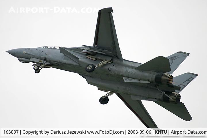 163897, Grumman F-14D Tomcat C/N 607/D-12, F-14D Tomcat 163897 AD-161 from VF-101 'Grim Rippers' NAS Oceana, VA