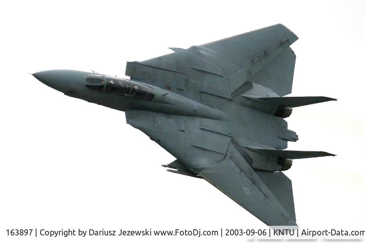 163897, Grumman F-14D Tomcat C/N 607/D-12, F-14D Tomcat 163897 AD-161 from VF-101 'Grim Rippers' NAS Oceana, VA