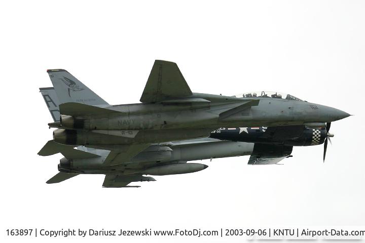 163897, Grumman F-14D Tomcat C/N 607/D-12, F-14D Tomcat 163897 AD-161 from VF-101 'Grim Rippers' NAS Oceana, VA