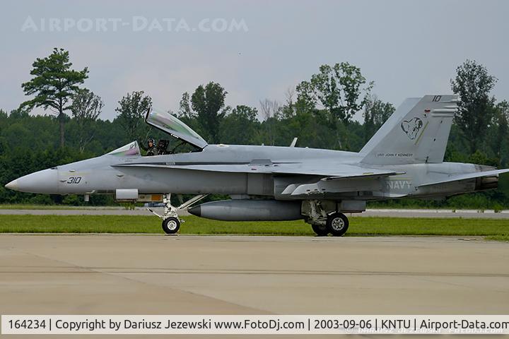 164234, 1991 McDonnell Douglas F/A-18C Hornet C/N 0997, F/A-18C Hornet 164234 AA-310 from VFA-83 