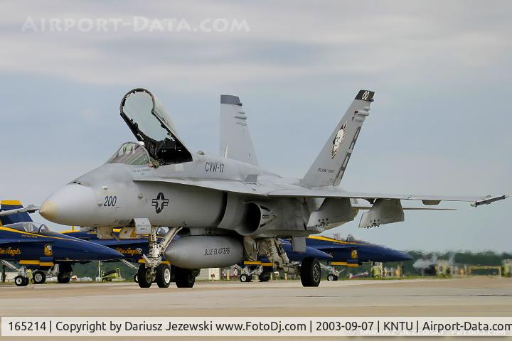 165214, McDonnell Douglas F/A-18C Hornet C/N 1394/C441, F/A-18C Hornet 165214 AA-200 from VFA-34 