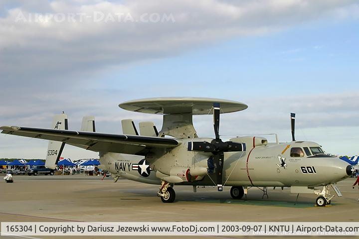 165304, Northrop Grumman E-2C Hawkeye C/N A52-177, E-2C-11 Hawkeye 165304 AC-601 from VAW-126 'Seahawks' NAS Norfolk, VA
