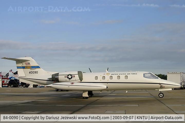 84-0090, 1982 Gates Learjet C-21A C/N 35A-536, C-21A Learjet 84-0090 from 311th ALF 458th AS Offutt AFB, NE