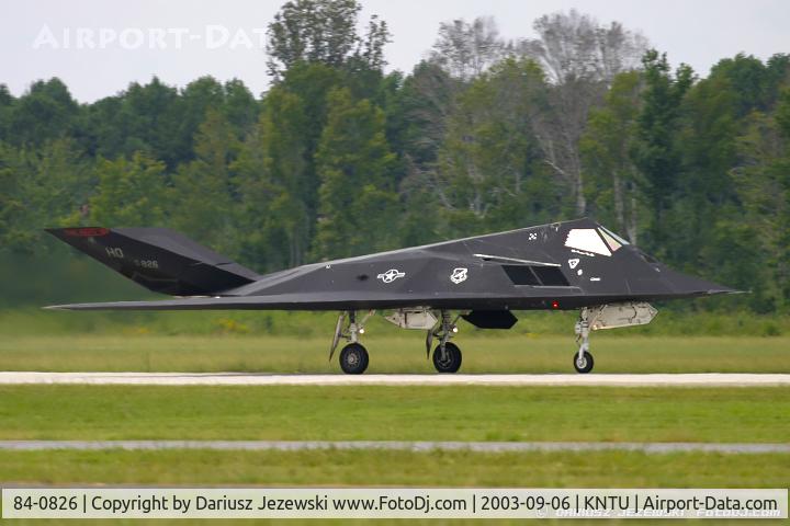84-0826, 1984 Lockheed F-117A Nighthawk C/N A.4040, F-117A Nighthawk 84-0826 HO from 9th FS 'Flying Knights' 49th FW Holloman AFB, NM