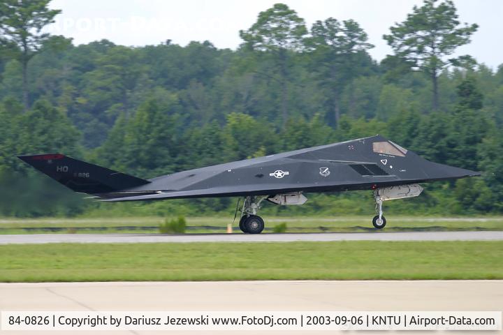 84-0826, 1984 Lockheed F-117A Nighthawk C/N A.4040, F-117A Nighthawk 84-0826 HO from 9th FS 'Flying Knights' 49th FW Holloman AFB, NM