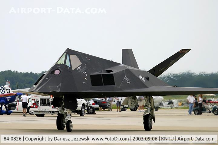 84-0826, 1984 Lockheed F-117A Nighthawk C/N A.4040, F-117A Nighthawk 84-0826 HO from 9th FS 'Flying Knights' 49th FW Holloman AFB, NM