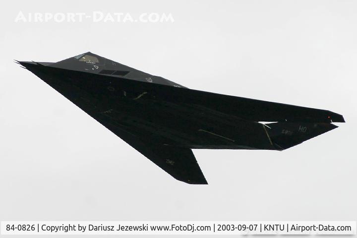 84-0826, 1984 Lockheed F-117A Nighthawk C/N A.4040, F-117A Nighthawk 84-0826 HO from 9th FS 'Flying Knights' 49th FW Holloman AFB, NM