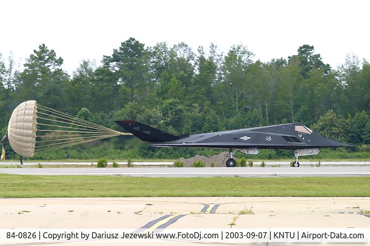 84-0826, 1984 Lockheed F-117A Nighthawk C/N A.4040, F-117A Nighthawk 84-0826 HO from 9th FS 'Flying Knights' 49th FW Holloman AFB, NM