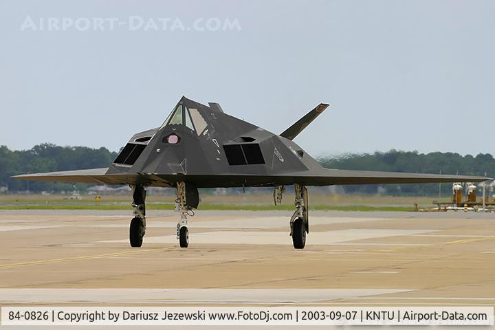 84-0826, 1984 Lockheed F-117A Nighthawk C/N A.4040, F-117A Nighthawk 84-0826 HO from 9th FS 'Flying Knights' 49th FW Holloman AFB, NM