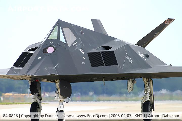 84-0826, 1984 Lockheed F-117A Nighthawk C/N A.4040, F-117A Nighthawk 84-0826 HO from 9th FS 'Flying Knights' 49th FW Holloman AFB, NM