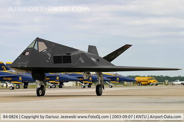 84-0826, 1984 Lockheed F-117A Nighthawk C/N A.4040, F-117A Nighthawk 84-0826 HO from 9th FS 'Flying Knights' 49th FW Holloman AFB, NM