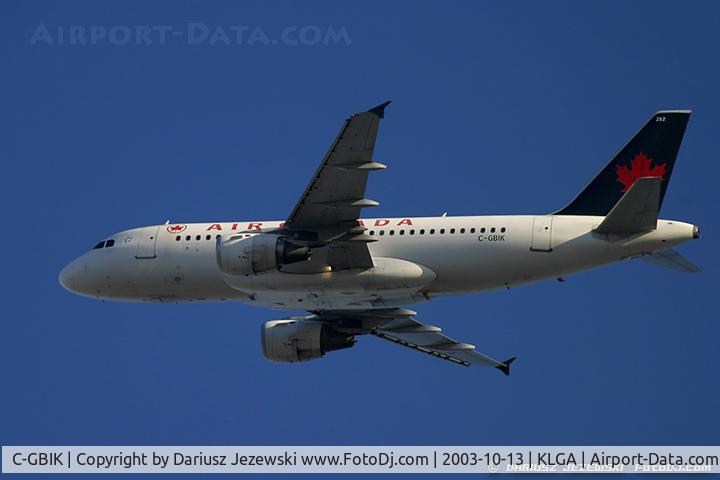 C-GBIK, 1998 Airbus A319-114 C/N 831, Airbus A319-114  C/N 831, C-GBIK