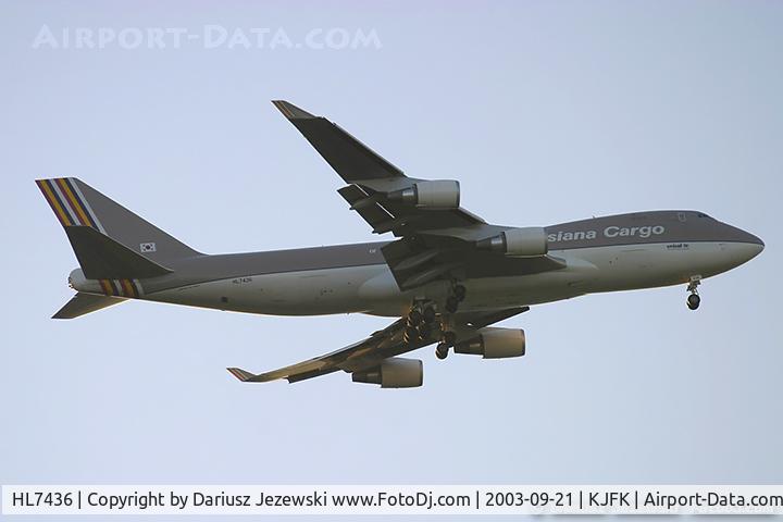 HL7436, 2002 Boeing 747-48EF (SCD) C/N 29170, Boeing 747-48EF C/N 29170, HL7436
