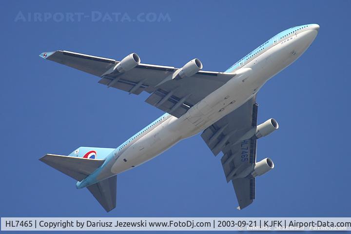 HL7465, 2001 Boeing 747-4B5 C/N 26412, Boeing 747-4B5  C/N 26412, HL7465